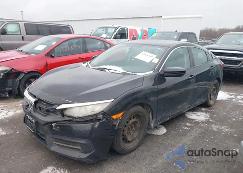 2016 Honda Civic Lx из США, поврежденный, VIN 19XFC2F57GE043932